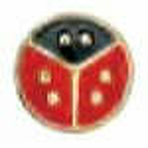 Orecchino sterile bjt720 gp baby ladybug