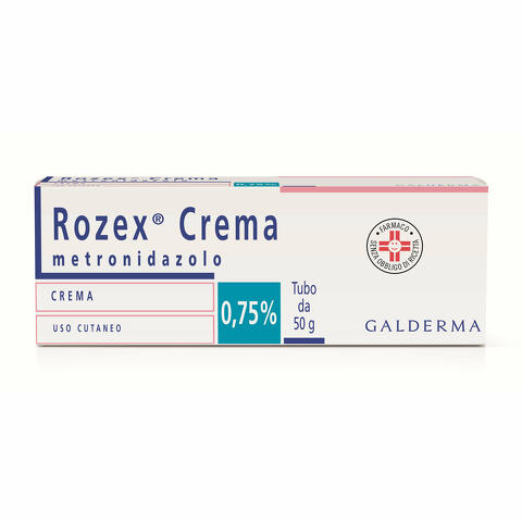 Rozex 0,75% crema 1 tubo in al da 50 g