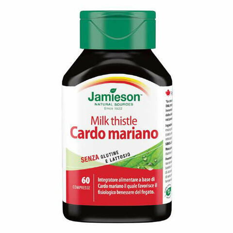 Jamieson cardo mariano milk thist 60 compresse