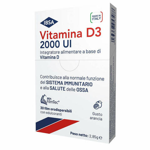 Vitamina D3 2000 Ui 30 Film Orodispersibili