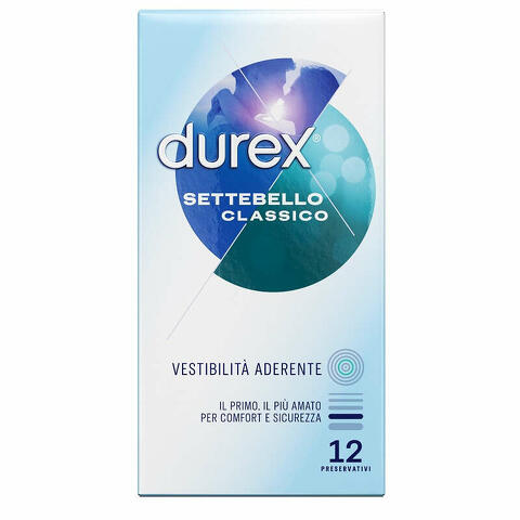 Durex Settebello - Profilattico Classico 12 Pezzi
