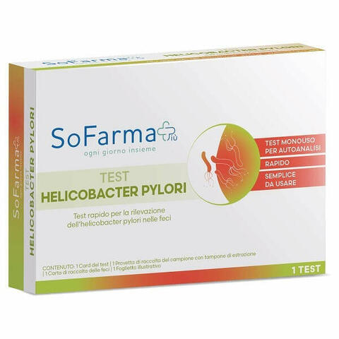 Test Autodiagnostico Helicobacter Pylori Sofarmapiu'