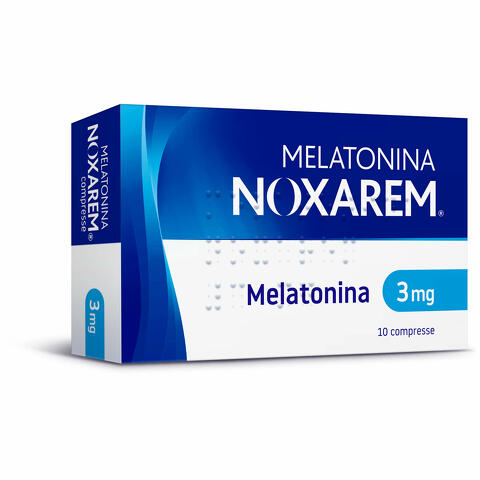 Melatonina Noxarem 3 mg compresse 10 compresse in blister pvc/al