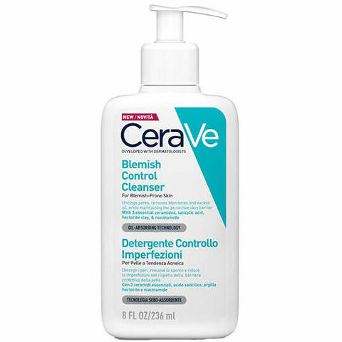 Cerave Acne Purifying Foam Gel Cleanser 236ml