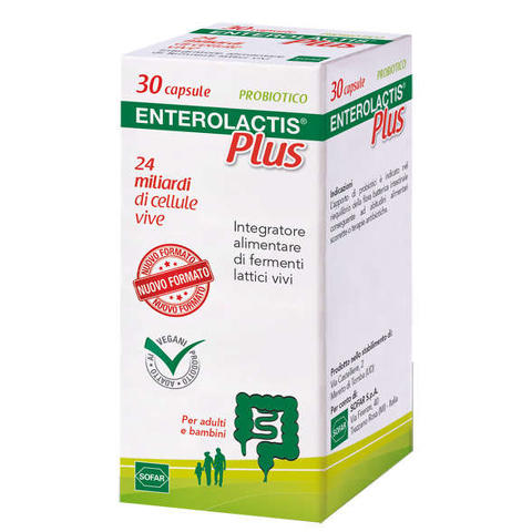 Enterolactis - ENTEROLACTIS PLUS 30 CAPSULE