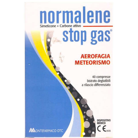NORMALENE STOP GAS 40 COMPRESSE