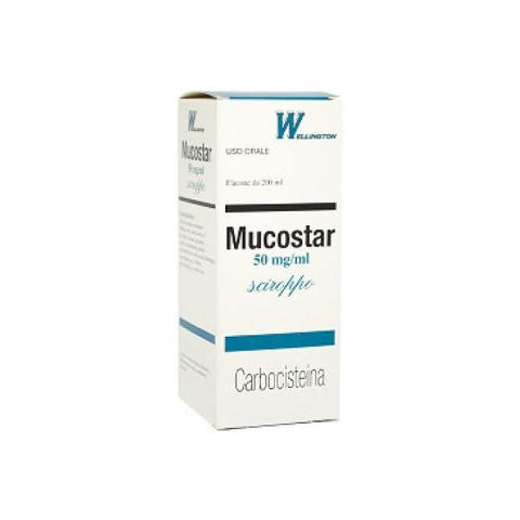 MUCOSTAR*SCIR FL 200ML 50MG/ML