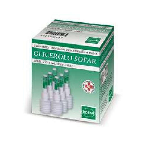 GLICEROLO SOFAR*6CONT 6,75G