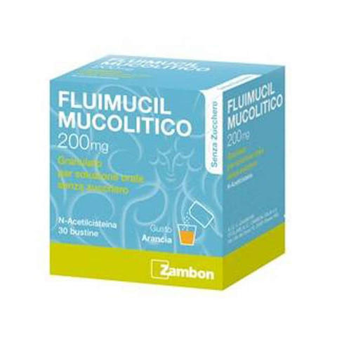 Zambon Fluimucil - FLUIMUCIL MUCOL*30BUST200MGS/Z