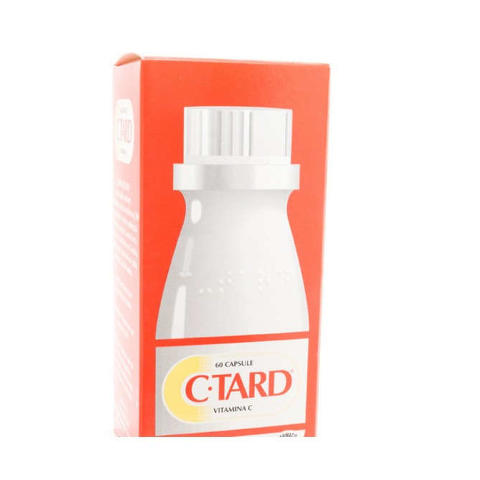 Pfizer Ctard 500mg Carenza Vitamina C 60 Capsule Rilascio Prolungato