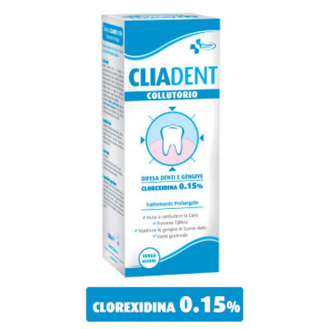 CLIADENT COLLUTORIO 0,15% CLOREXIDINA 250ML