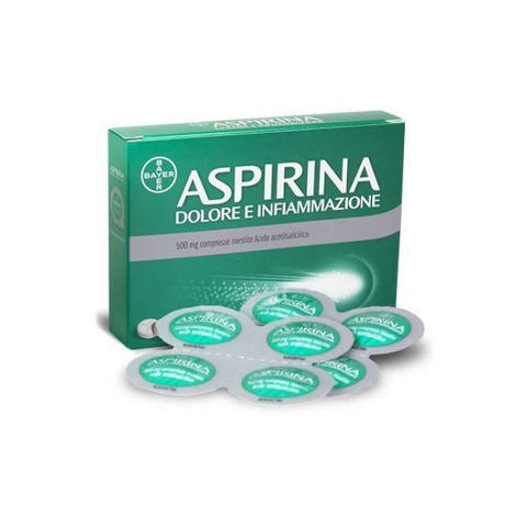 ASPIRINA DOLORE INF*8CPR 500MG
