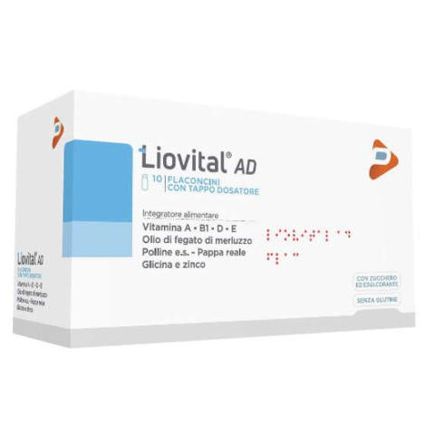 LIOVITAL AD 10 FLACONCINI DA 10 ML