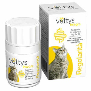 Vettys integra - Vettys integra regolarita' gatto 30 compresse masticabili