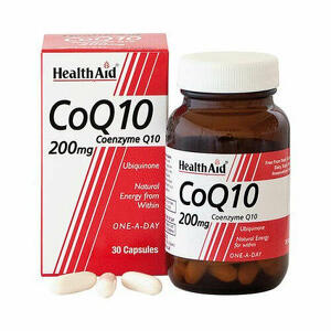 Healthaid - Coq10 coenzyme q10 200mg 30 capsule molli