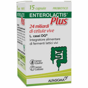 Enterolactis Plus - 15 Capsule