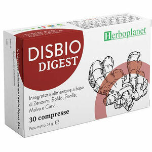 Herboplanet - Disbio digest 30 compresse