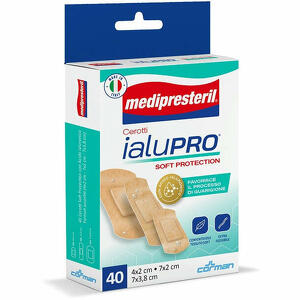 Medi presteril - Medipresteril cerotti ialupro soft proteciont 3 formati assortiti 40 pezzi