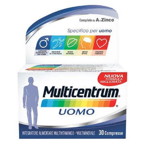 Multicentrum - MULTICENTRUM UOMO 30 COMPRESSE