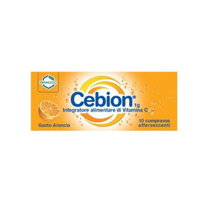 Cebion - CEBION EFFERVESCENTI VITAMINA C ARANCIA 10 COMPRESSE
