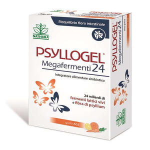 Psyllogel - PSYLLOGEL MEGAFERMENTI 24 ACE 12 BUSTE 3 G