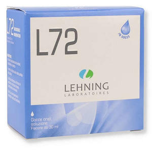 Lehning Laboratoires - LEHNING L72 GOCCE 30 ML