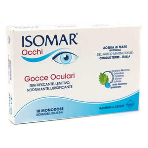 Isomar - ISOMAR OCCHI GOCCE OCULARI ALL'ACIDO IALURONICO 0,20% 10 FLACONCINI