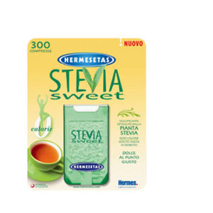 Dompe' Farmaceutici - HERMESETAS STEVIA 300 COMPRESSE