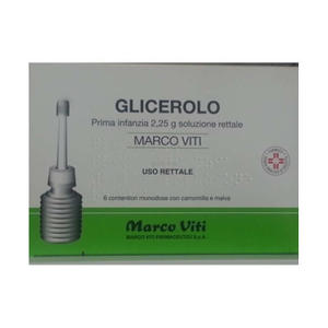 Marco Viti Farmaceutici - GLICEROLO MV*6CONT 2,25G