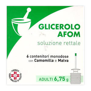 Aeffe Farmaceutici - GLICEROLO AFOM*AD 6CONT 6,75G