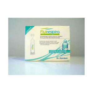 Fluirespira - FLUIRESPIRA SOLUZIONE FISIOLOGICA STERILE 30 FLACONCINI MONODOSE DA 5ML