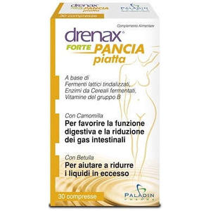  - DRENAX FORTE PANCIA PIATTA 30 COMPRESSE