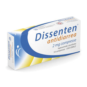 (soc.pro.antibiotici) - DISSENTEN ANTIDIARREA*10CPR2MG