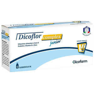 Dicofarm - DICOFLOR COMPLEX JUNIOR 12 FLACONI DA 10 ML
