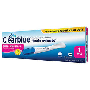 Clearblue - TEST DI GRAVIDANZA CLEARBLUE RILEVAZIONE RAPIDA 1 PEZZO