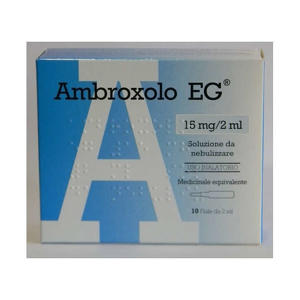 Eg - AMBROXOLO EG*AER 10F 15MG 2ML