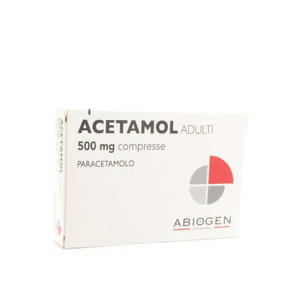 Abiogen Pharma - ACETAMOL*AD 20CPR 500MG