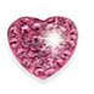  - BIOJOUX 2100 CUORE ROSA 10MM