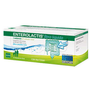 Enterolactis - ENTEROLACTIS FIBRA LIQUIDA 12 FLACONCINI DA 10 ML
