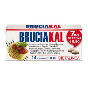  - BRUCIAKAL 7 DAYS 14 COMPRESSE DIETALINEA