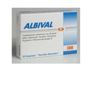 Sirval - ALBIVAL PROBIOTICO 24 COMPRESSE