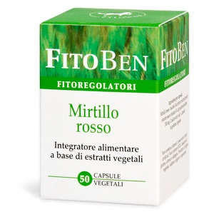 Fitoben - MIRTILLO ROSSO 50 CAPSULE