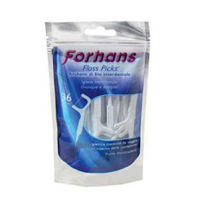 Forhans - FORHANS ARCHETTI INTERDENTALI FLOSS PICKS 36PZ