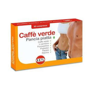 Kos - CAFFE VERDE PANCIA PIATTA 60 COMPRESSE