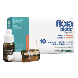 Promopharma - FLORA LIQUIDO ADULTI & BAMBINI 10 FLACONCINI X 10 ML